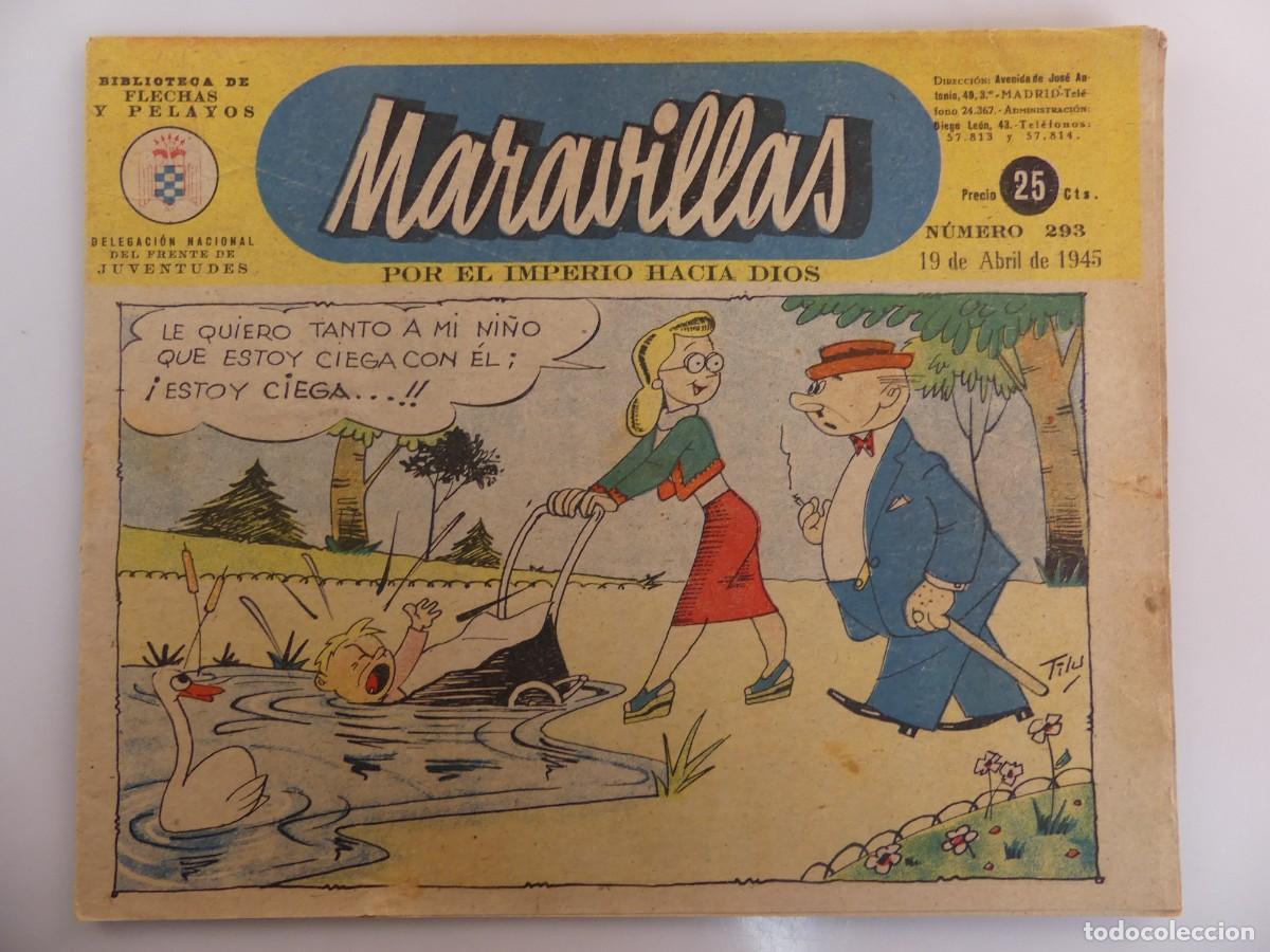 C&oacute;mics: MARAVILLAS &ndash; BIBLIOTECA DE FLECHAS Y PELAYOS NUMERO 293