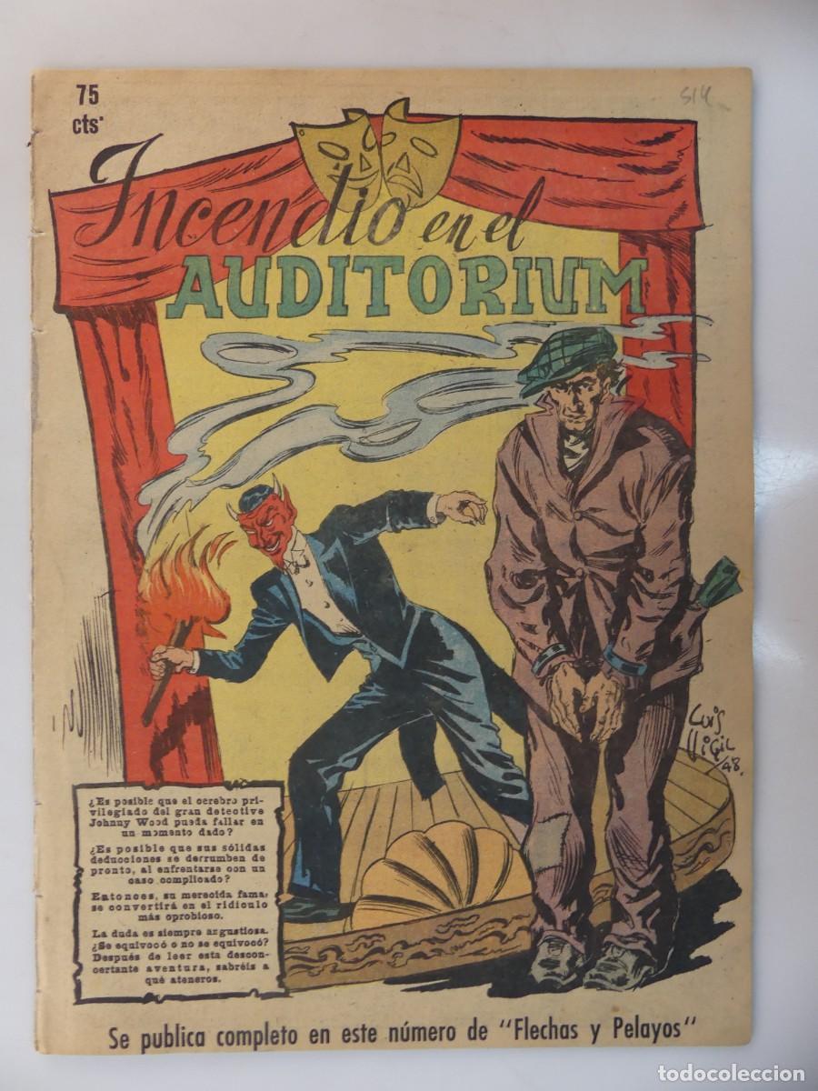 C&oacute;mics: FLECHAS Y PELAYOS &ndash; INCENDIO EN EL AUDITORIUM
