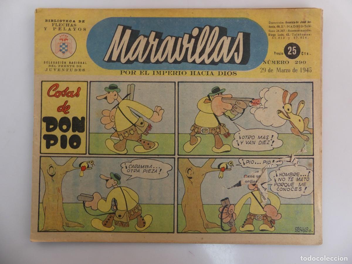 C&oacute;mics: MARAVILLAS &ndash; BIBLIOTECA DE FLECHAS Y PELAYOS NUMERO 290