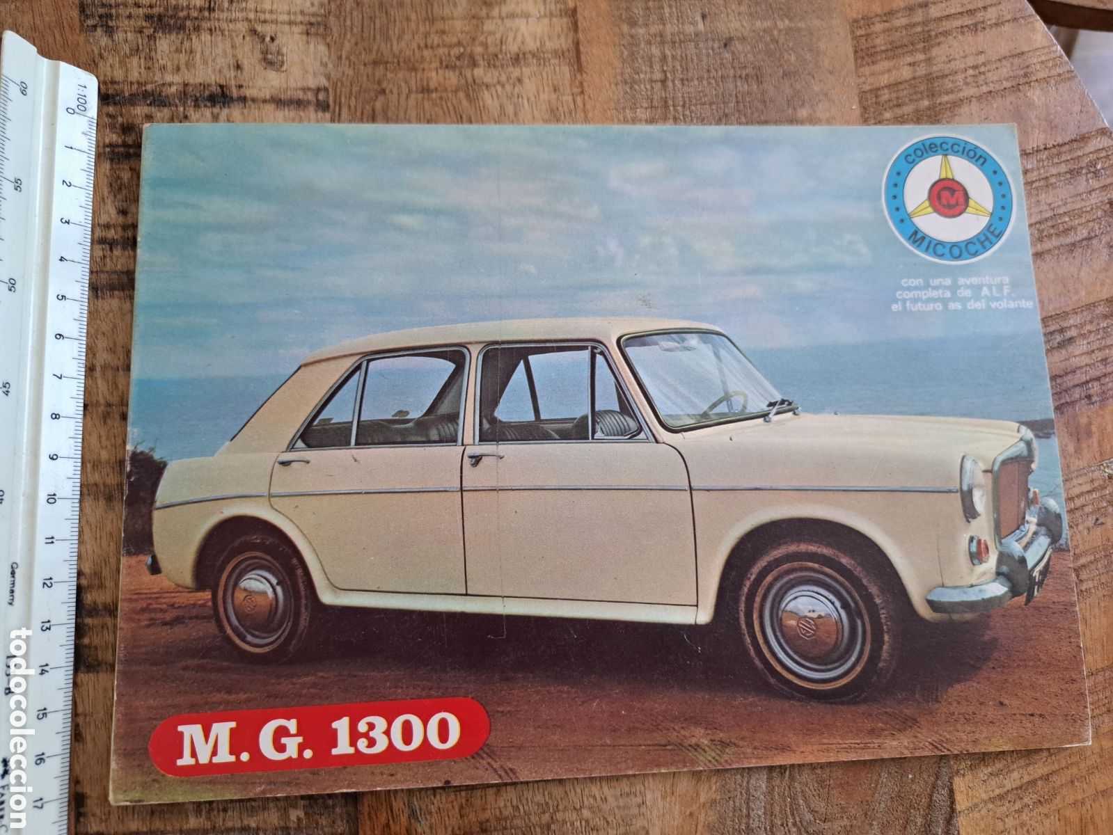 C&oacute;mics: Jml Aventuras ALF. Coleccion Micoche. M.G. 1300. Automovilismo. Comic. Plancton 1970. Ediciones Gal