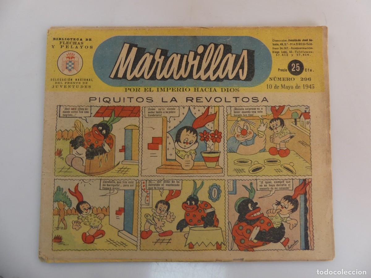 C&oacute;mics: MARAVILLAS &ndash; BIBLIOTECA DE FLECHAS Y PELAYOS NUMERO 296