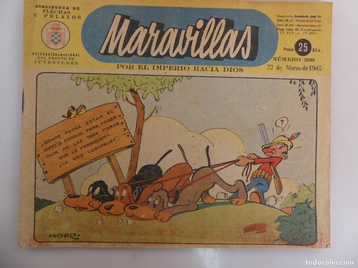 C&oacute;mics: MARAVILLAS &ndash; BIBLIOTECA DE FLECHAS Y PELAYOS NUMERO 289