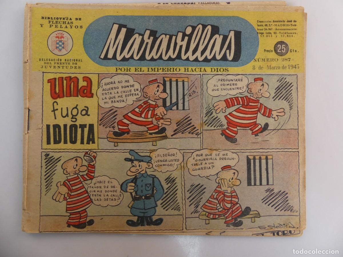 C&oacute;mics: MARAVILLAS &ndash; BIBLIOTECA DE FLECHAS Y PELAYOS NUMERO 287