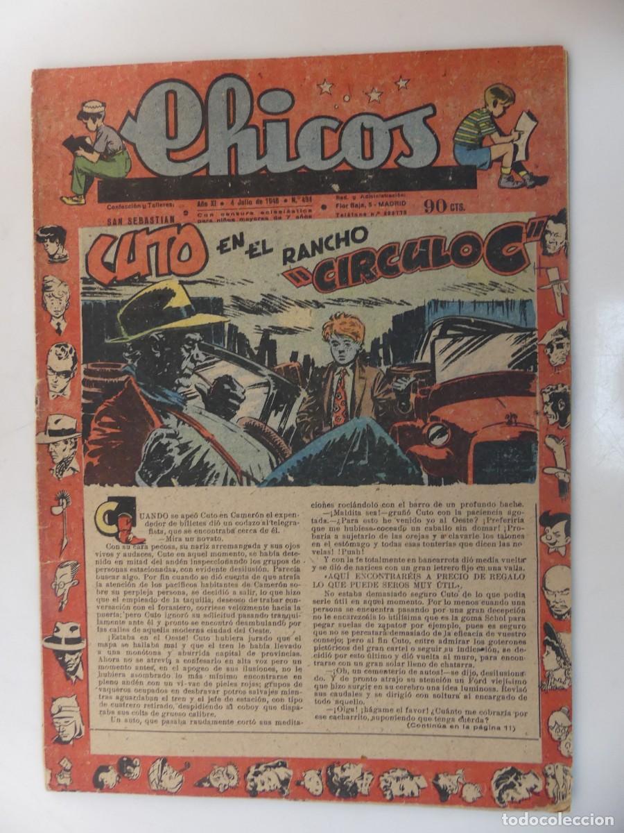 C&oacute;mics: REVISTA CHICOS NUMERO 494