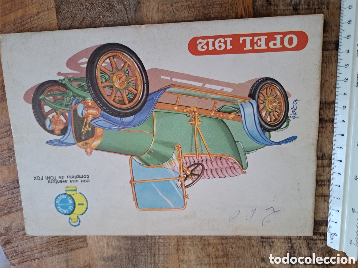 C&oacute;mics: Jml Toni Fox. Coleccion el coche del abuelo. Peugeot 1904. Automovilismo. Comic 1969. Edic. Galaor.
