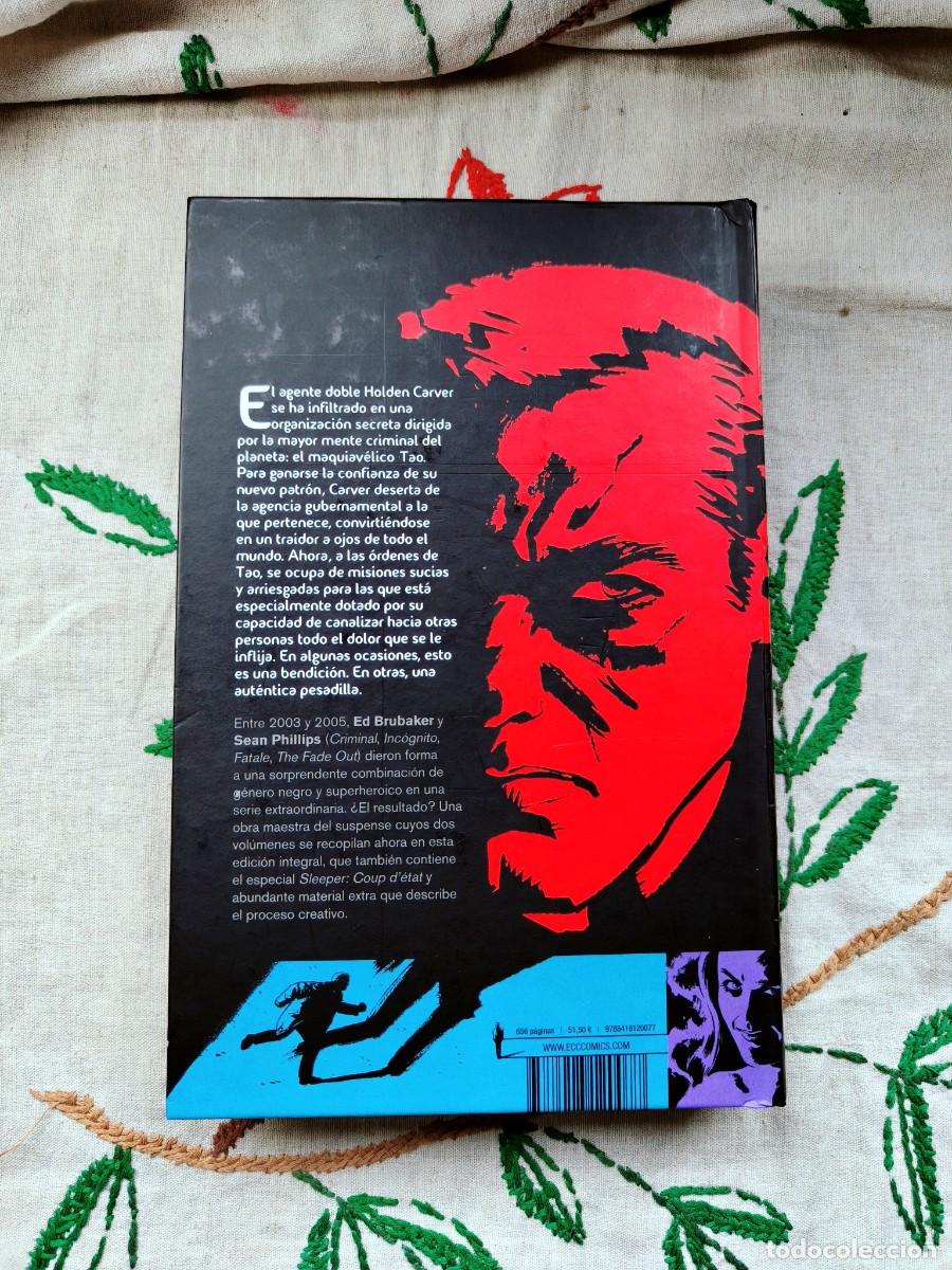 C&oacute;mics: Sleeper Integral. Brubaker. ECC. Est&aacute; como nuevo. - Foto 3
