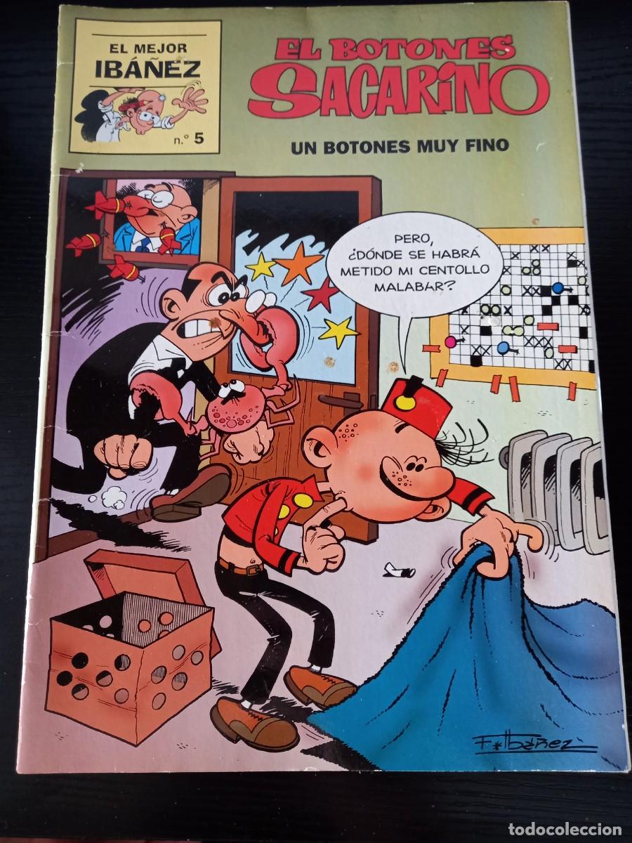 C&oacute;mics: El mejor Ib&aacute;&ntilde;ez n&ordm; 5 - El botones Sacarino. Un botones muy fino