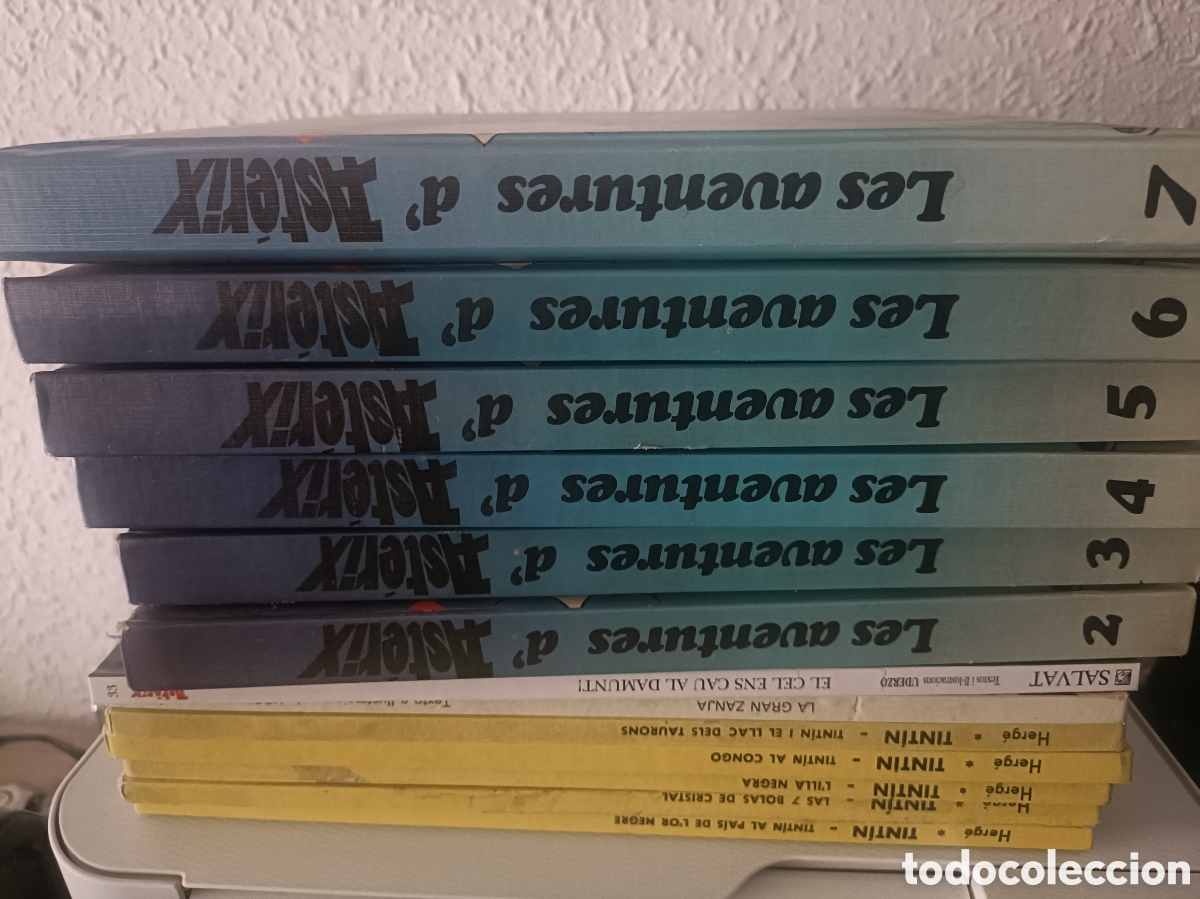 C&oacute;mics: Lote Asterix + Lote Tintin