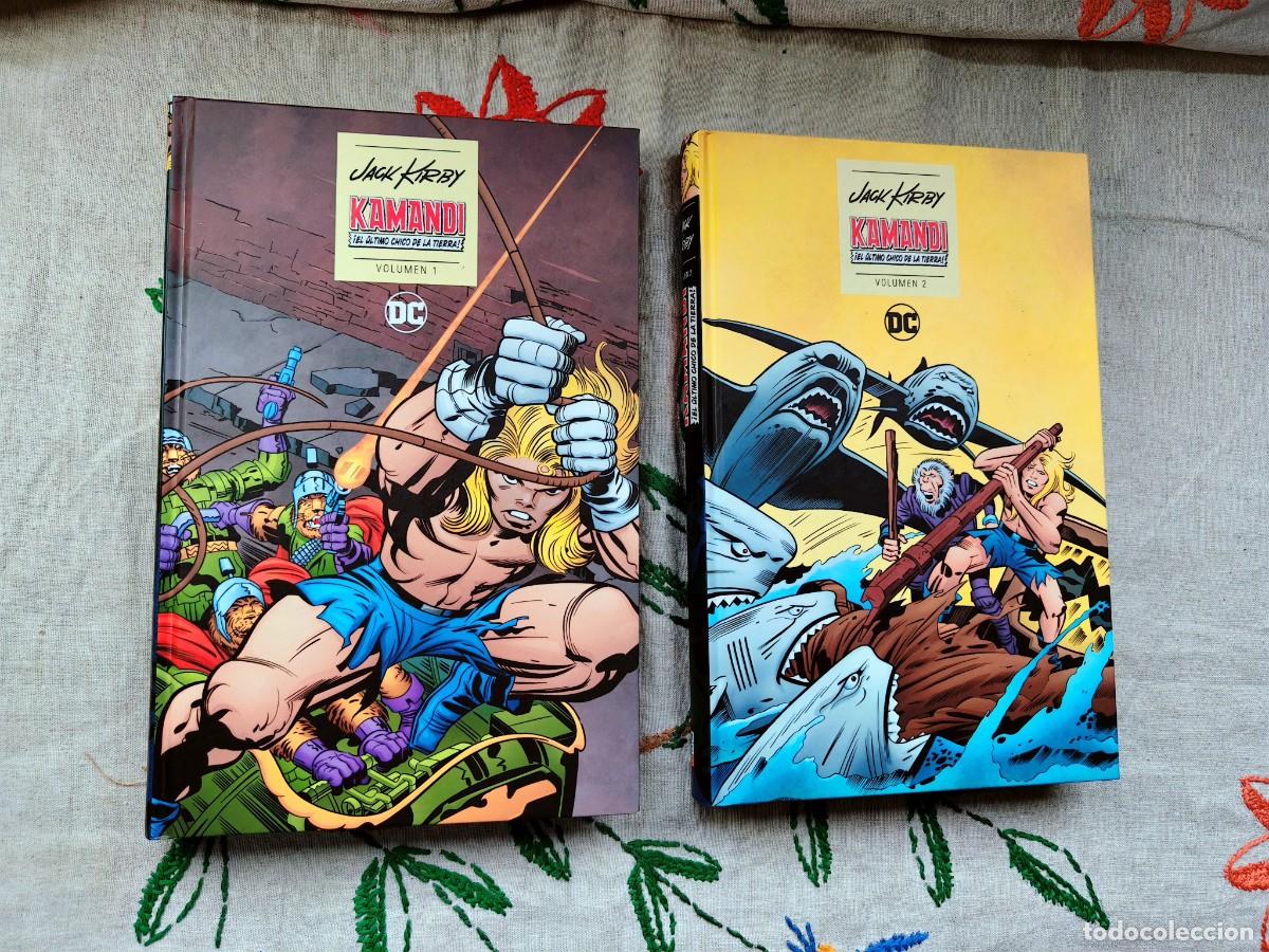 C&oacute;mics: Kamandi: El &uacute;ltimo chico de la Tierra. Completa en 2 volumenes. Jack Kiby. DC Black Label. ECC.