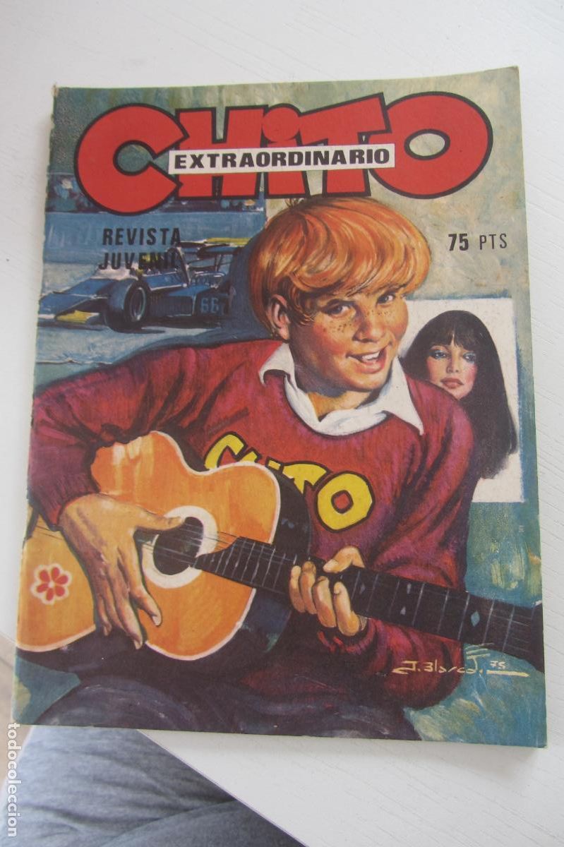 C&oacute;mics: CHITO EXTRAORDINARIO ALMANAQUE 1975/76 CARLOS FREIXAS JESUS BLANCO&hellip; 68 PAGINAS 75 PESETAS arx21