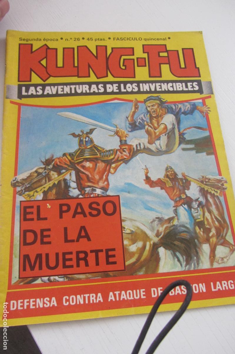 C&oacute;mics: KUNG-FU N&ordm; 26 ARTES MARCIALES EN HISTORIETAS - DIBUJOS: JOSE ORTIZ AMAIKA arx21