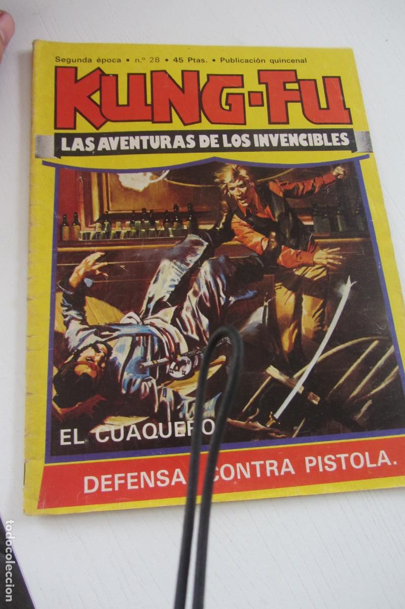 C&oacute;mics: KUNG-FU N&ordm; 28 ARTES MARCIALES EN HISTORIETAS - DIBUJOS: JOSE ORTIZ AMAIKA arx21