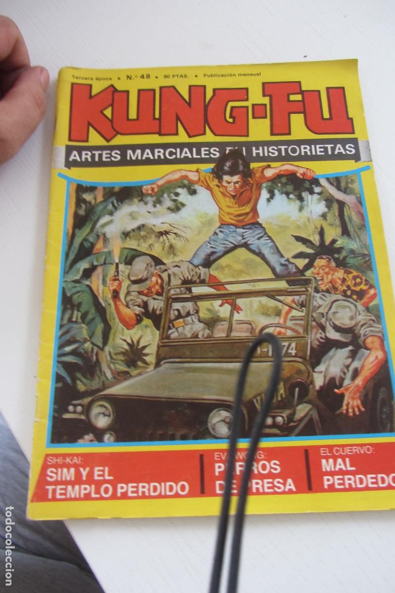 C&oacute;mics: KUNG-FU N&ordm; 48 ARTES MARCIALES EN HISTORIETAS - DIBUJOS: JOSE ORTIZ AMAIKA arx21