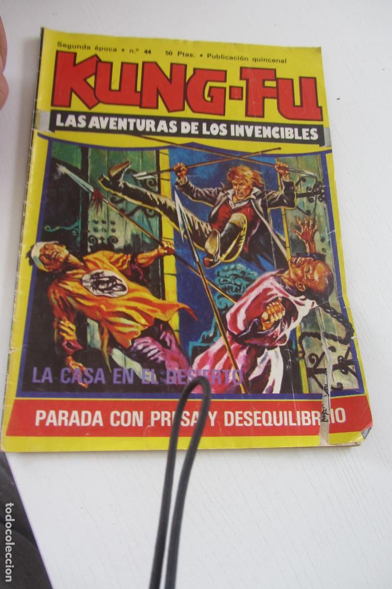 C&oacute;mics: KUNG-FU N&ordm; 44 ARTES MARCIALES EN HISTORIETAS - DIBUJOS: JOSE ORTIZ AMAIKA arx21