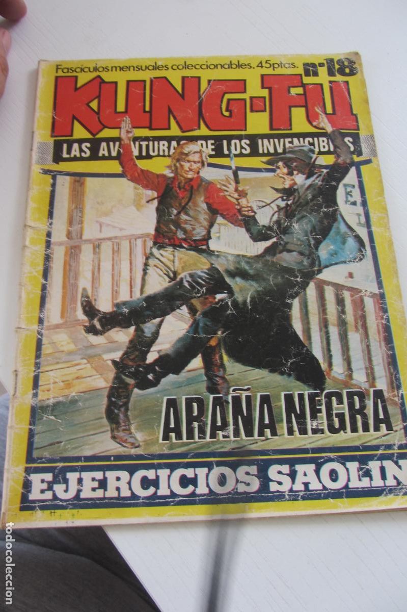 C&oacute;mics: KUNG-FU N&ordm; 18 ARTES MARCIALES EN HISTORIETAS - DIBUJOS: JOSE ORTIZ AMAIKA arx21