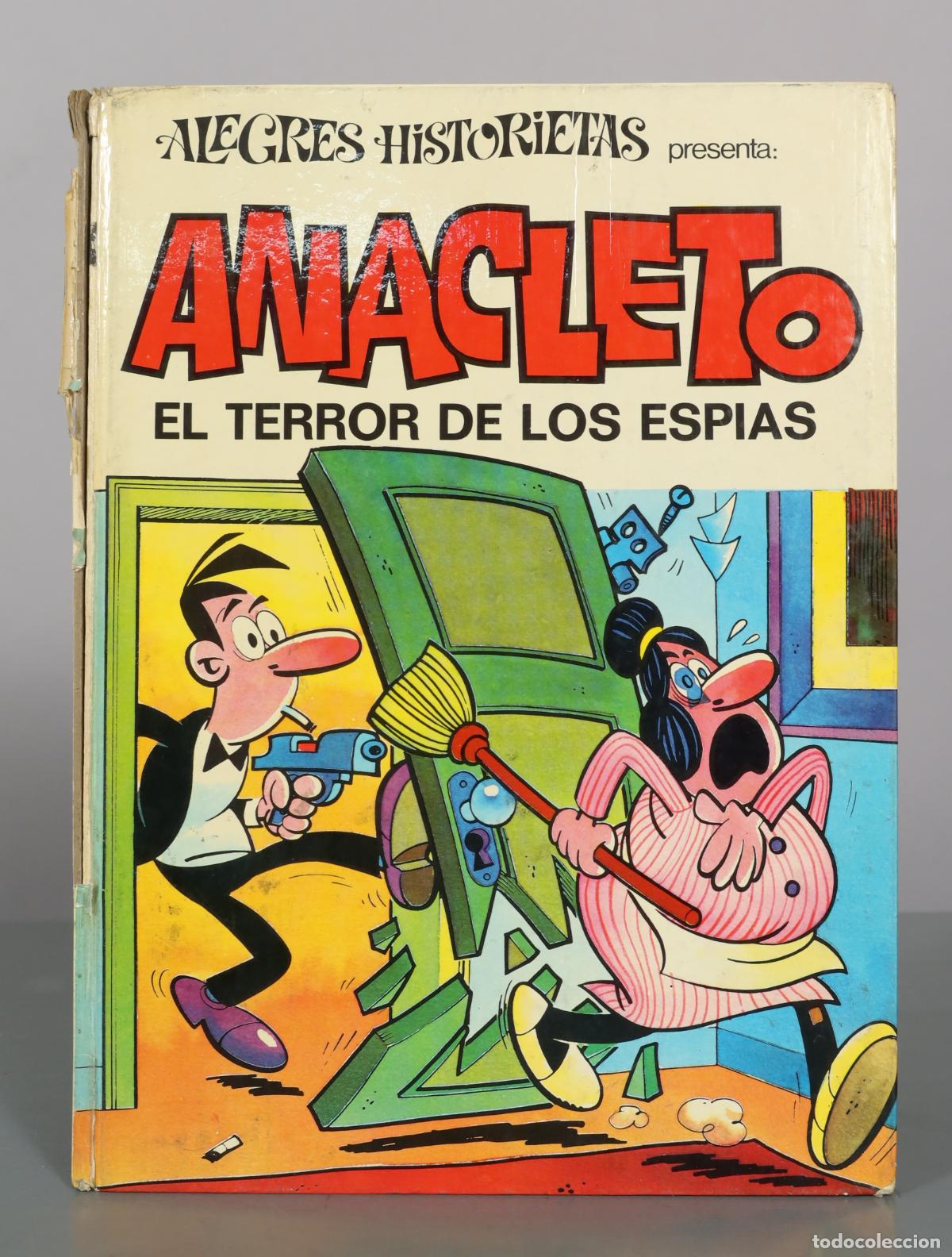 C&oacute;mics: Anacleto, el terror de los esp&iacute;as - M. V&aacute;zquez - Editorial Bruguera