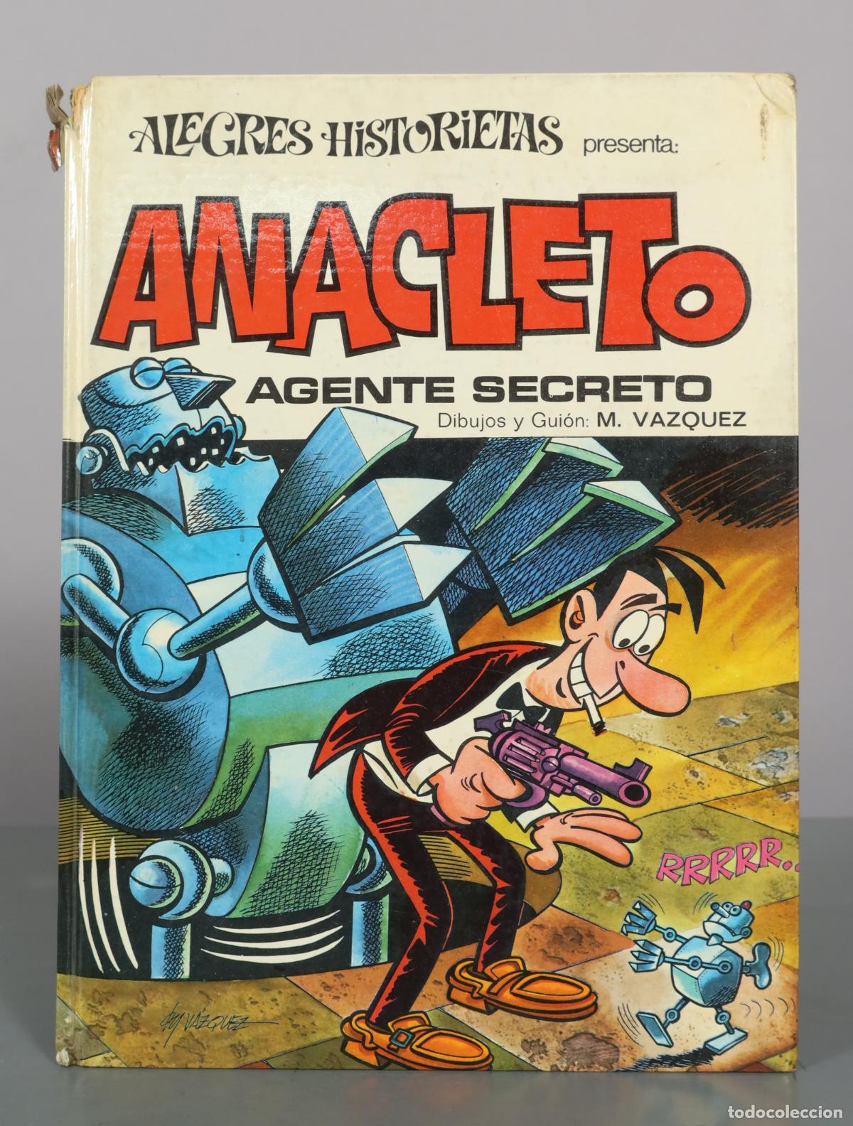 C&oacute;mics: Anacleto, agente secreto - M. V&aacute;zquez - Editorial Bruguera