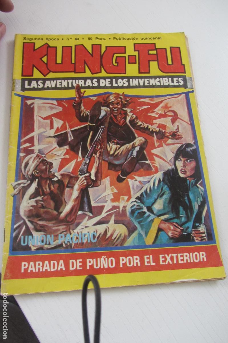 C&oacute;mics: KUNG-FU N&ordm; 43 ARTES MARCIALES EN HISTORIETAS - DIBUJOS: JOSE ORTIZ AMAIKA arx21