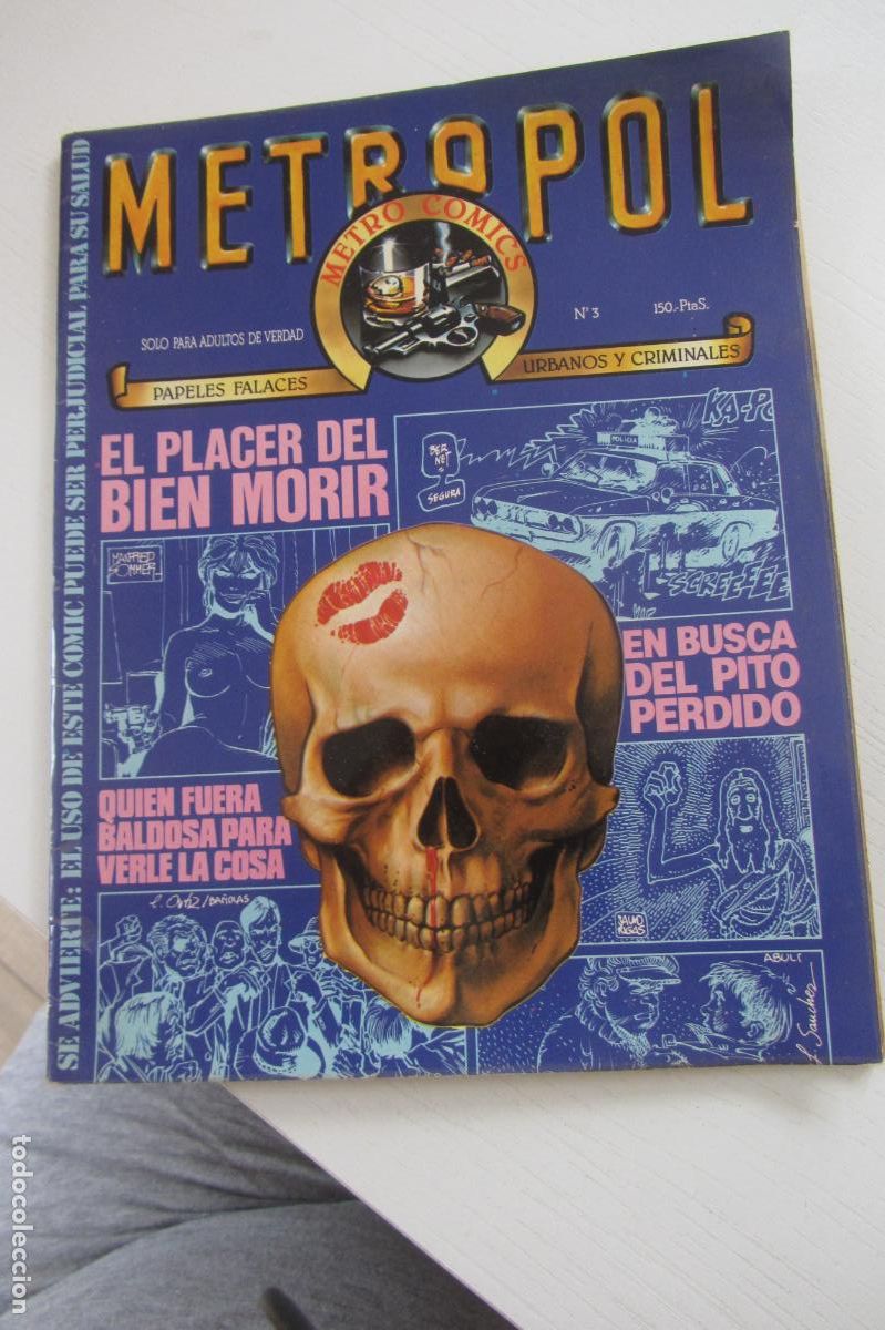 C&oacute;mics: METROPOL 3 PAPELES URBANOS, FALACES Y CRIMINALES (Vvaa) Metropol, 1983 arx21