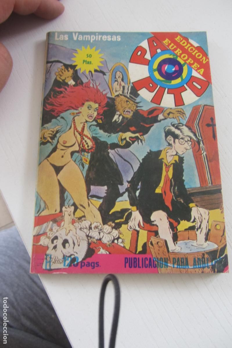 C&oacute;mics: PACO PITO N&ordm; 22. LAS VAMPIRESAS. 128 PAGINAS. ED. MERCOCOMIC. 1976 arx21