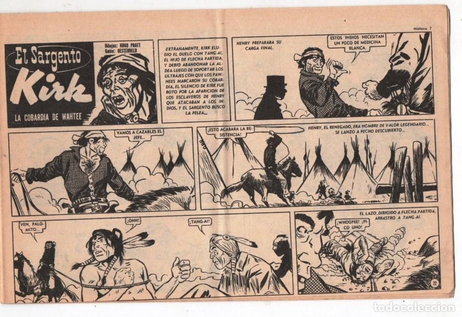 C&oacute;mics: 1956 MISTERIX # 383 KIRK, LA COBARDIA DE WAHTEE - PRATT OESTERHELD SOLANO LOPEZ - FUERTE ARGENTINO