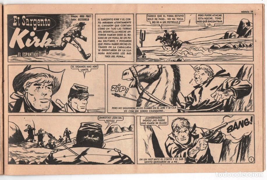 C&oacute;mics: 1956 MISTERIX # 384 SARGENTO KIRK, EL ESPANTADO - PRATT OESTERHELD SOLANO LOPEZ - FUERTE ARGENTINO