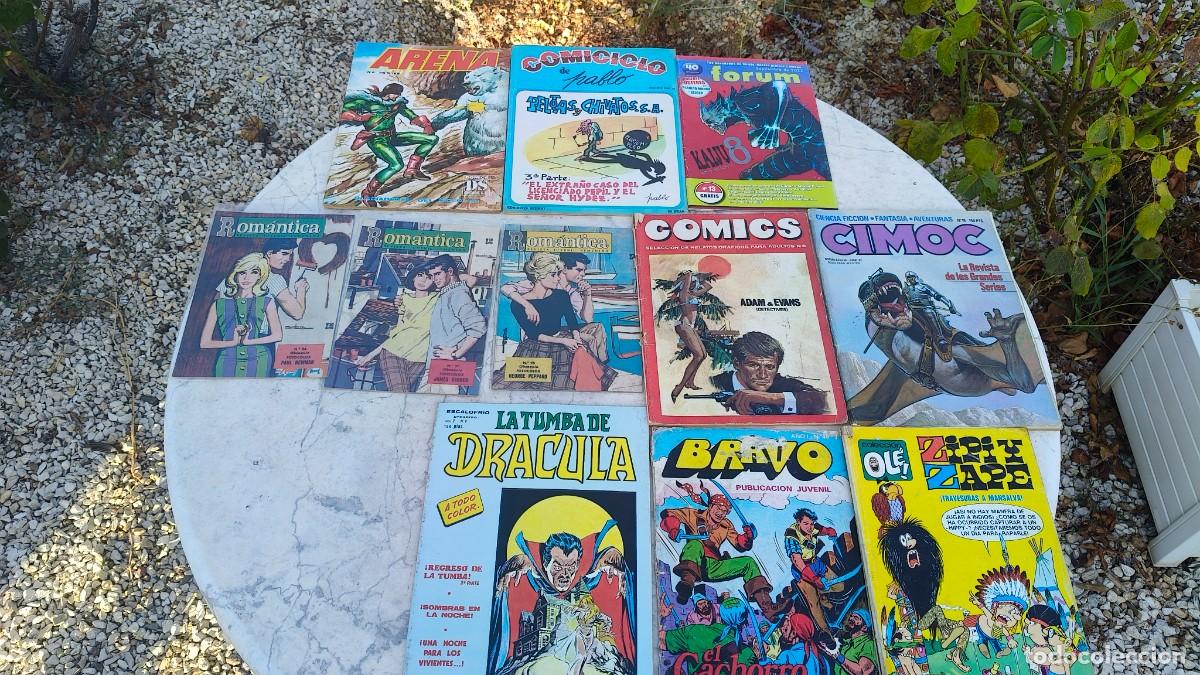 C&oacute;mics: 11 comics collection rare