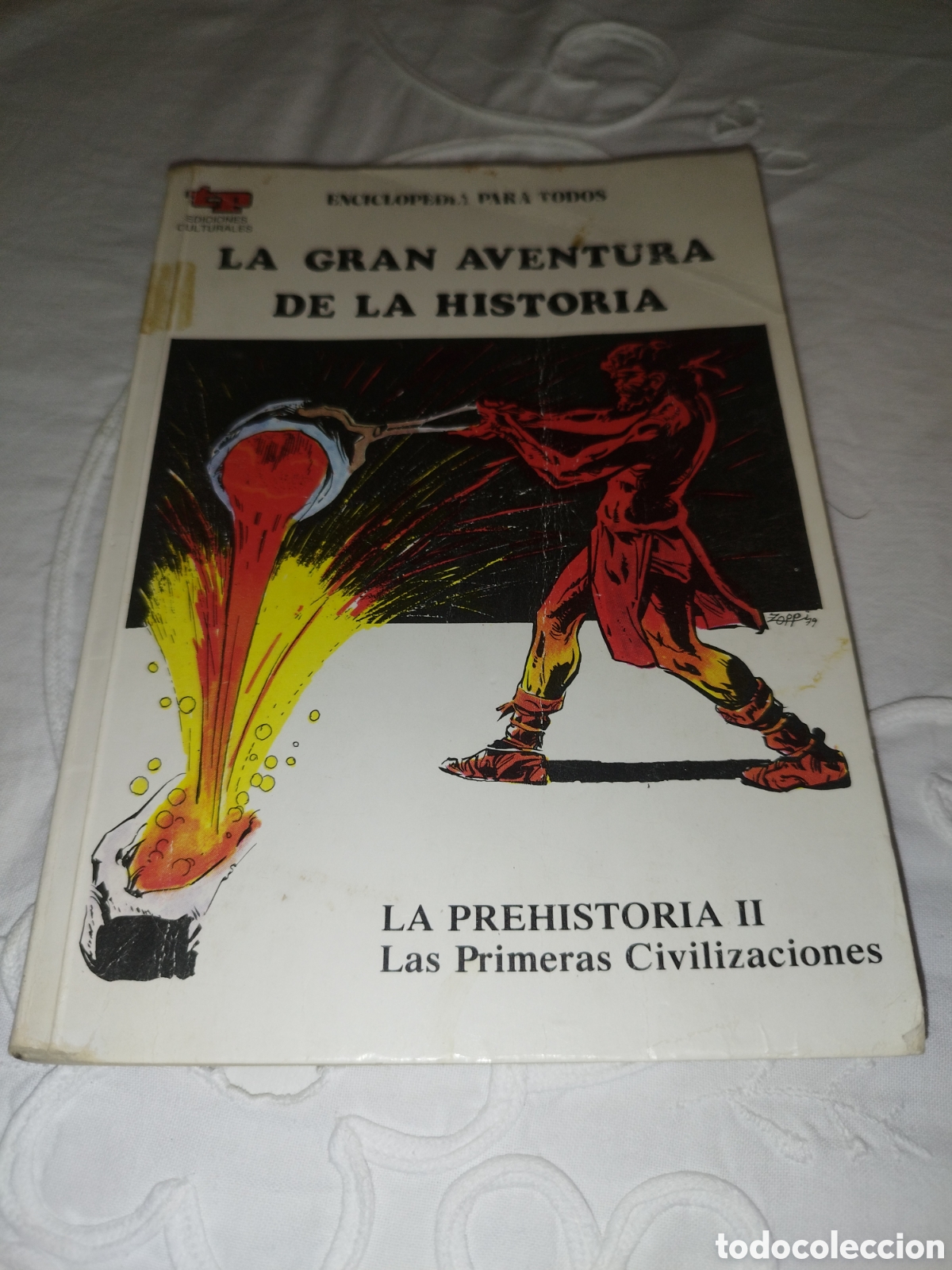 C&oacute;mics: LA GRAN AVENTURA DE LA HISTORIA. LA PREHISTORIA II. LAS PRIMERAS CIVILIZACIONES. ED.TP, 1979 COMIC