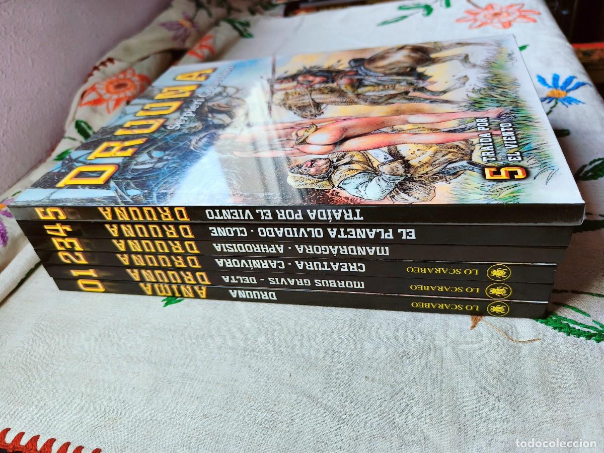 C&oacute;mics: Druuna Completa. Integral. Tomos 0, 1, 2, 3, 4 y 5. Colecci&oacute;n Serpieri. Lo Scarabeo.