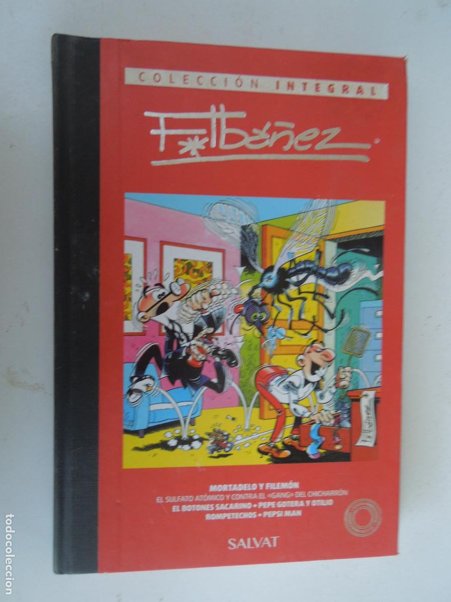 C&oacute;mics: F IBA&Ntilde;EZ - COLECCION INTEGRAL - EDICION COLECCIONISTA 1969 - SALVAT - 2017- MORTADELO