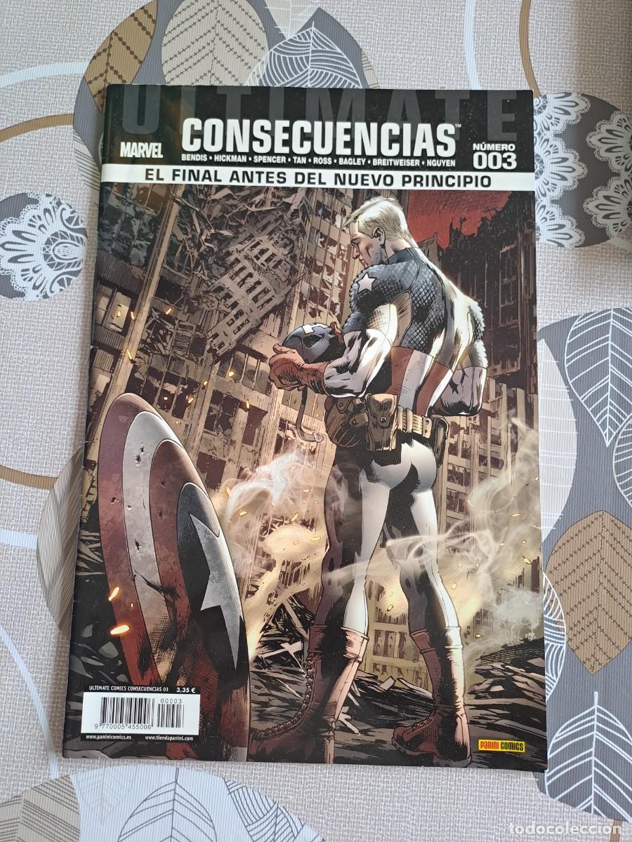 C&oacute;mics: Consecuencias 3, el final antes del nuevo principio, Panini en buen estado