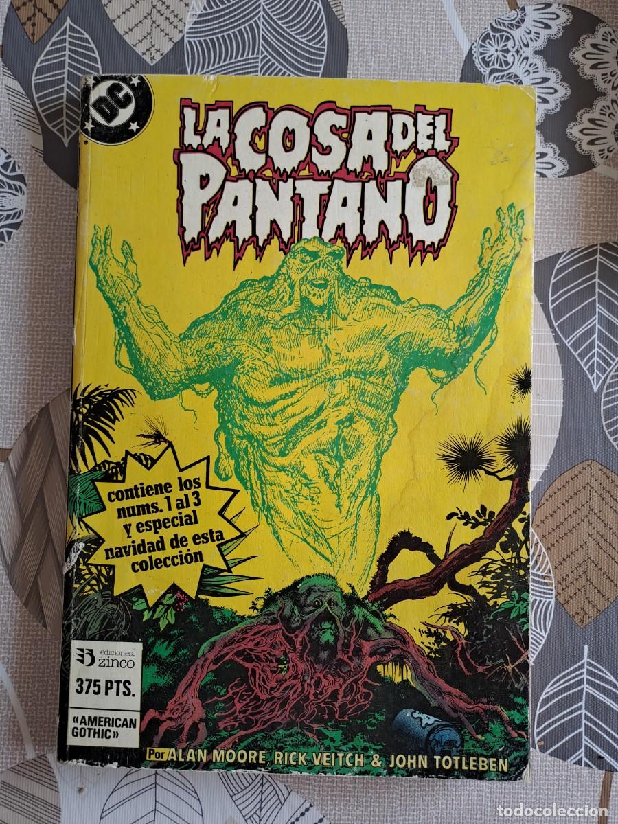 C&oacute;mics: La cosa del pantano retapado 1 al 3 y especial navidad, Zinco