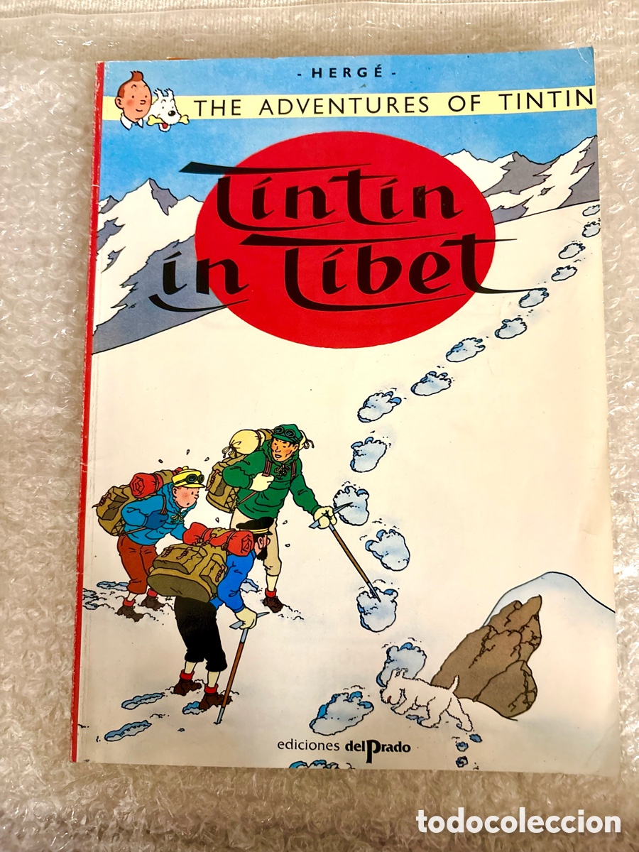 C&oacute;mics: The Adventures of Tintin: Tintin in Tibet - Ediciones del Prado (Edici&oacute;n en Ingl&eacute;s, 1993)