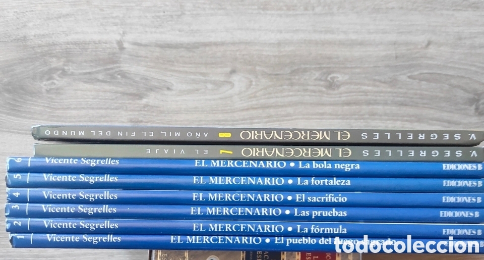 C&oacute;mics: El mercenario - Vicente Segrelles Tomos 1-8 - Foto 10