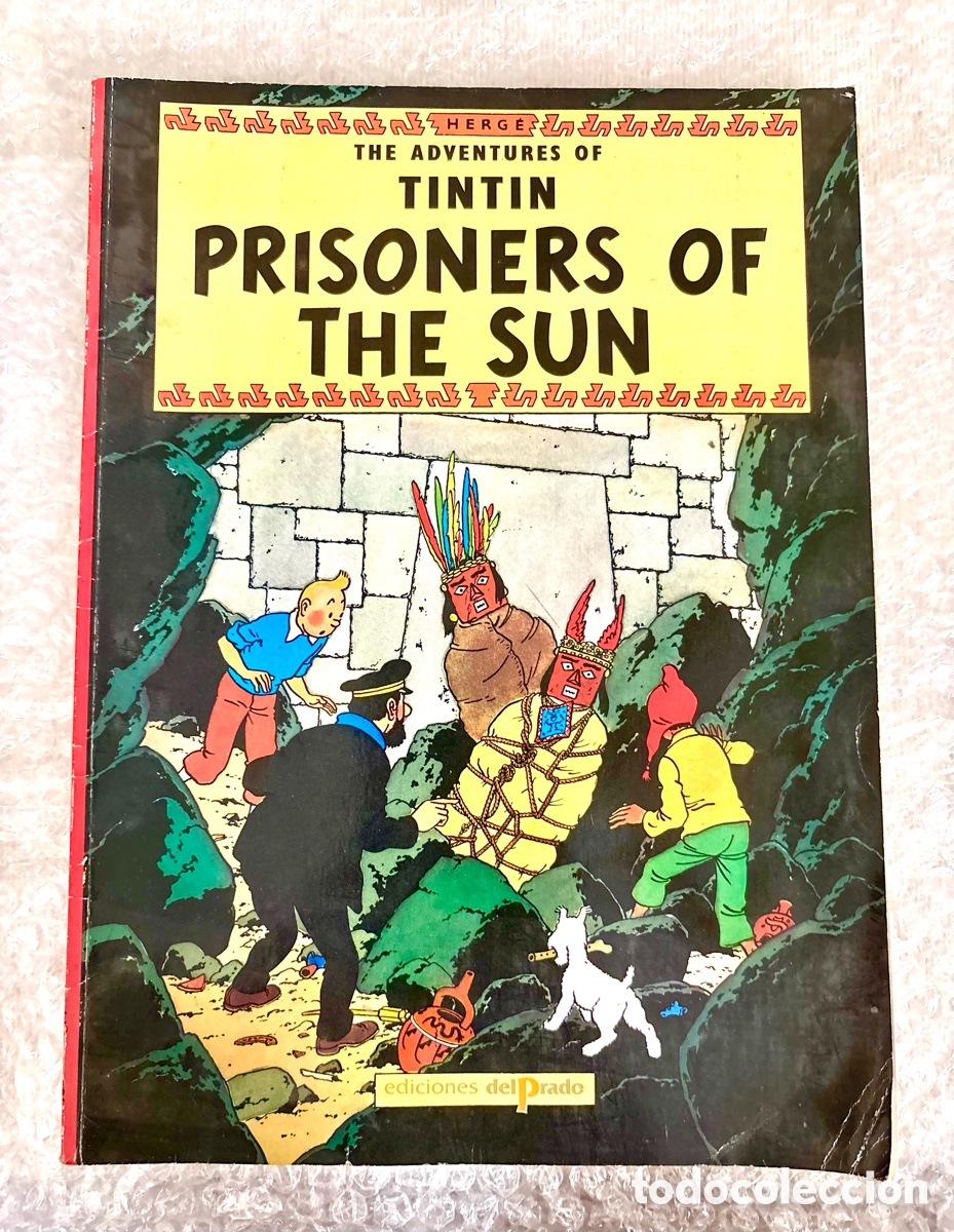 Fumetti: Tint&iacute;n en Ingl&eacute;s - Prisoners of the Sun - Ediciones del Prado (Excelente Estado)
