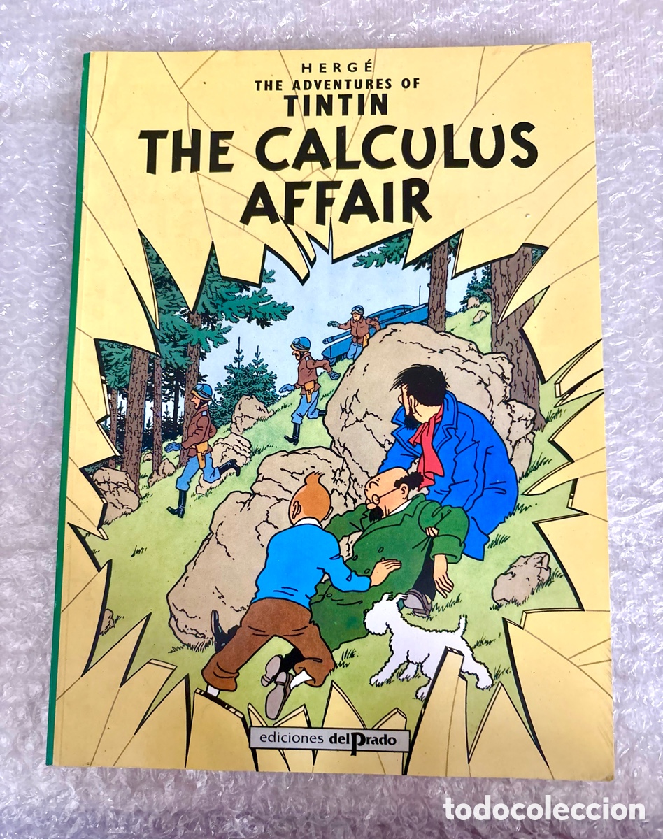 Fumetti: Tint&iacute;n en Ingl&eacute;s - The Calculus Affair - Ediciones del Prado (Excelente Estado)