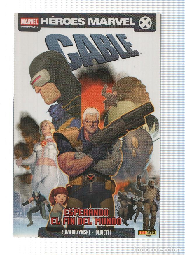 Comics: Heroes Marvel: CABLE, Numero 03: Esperando el Fin del Mundo (Panini 2009) - Christos N. Cage
