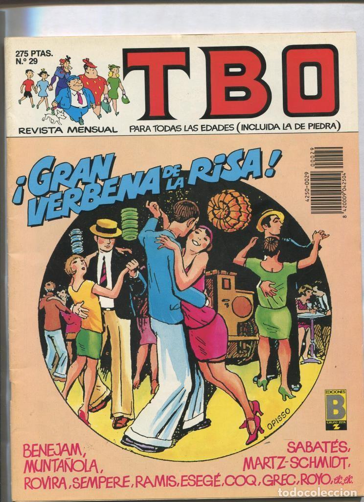 C&oacute;mics: TBO de Ediciones B numero 029: cubierta de Opisso (numerado 1 en trasera) - Varios