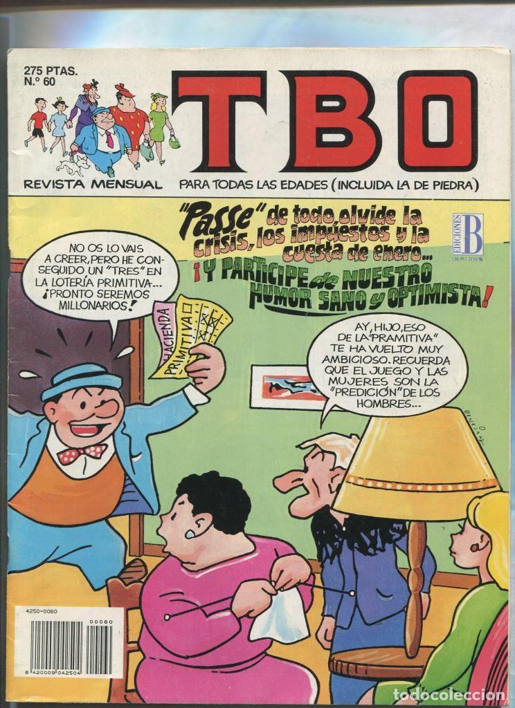 Comics: TBO de Ediciones B numero 060: cubierta de Benejam - Varios