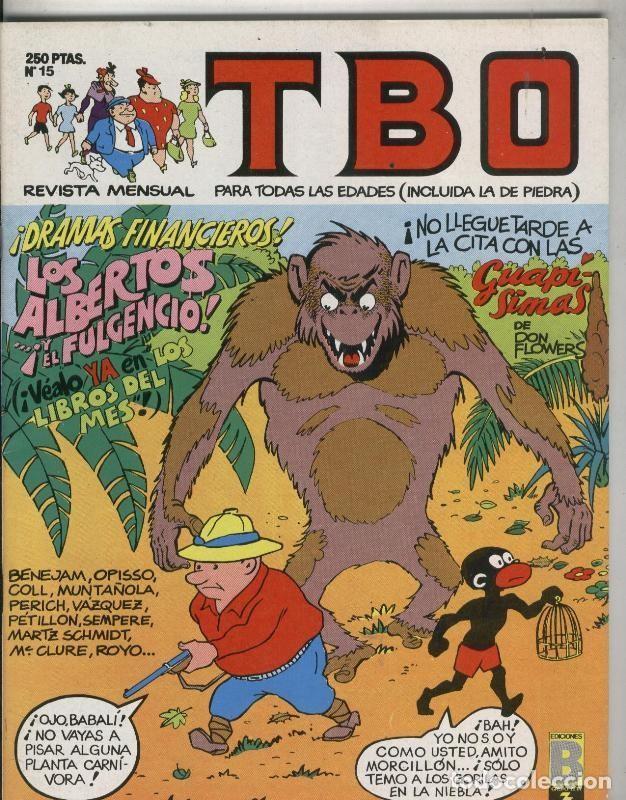 Comics: TBO de Ediciones B numero 015: portada de Benejam (Morcillon y Babali) - Varios