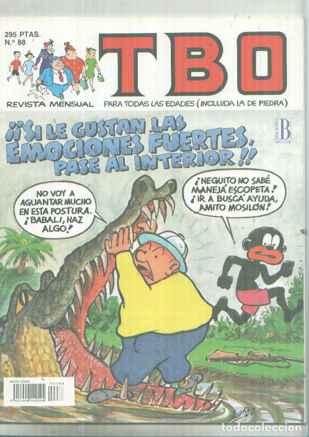 Comics: TBO de Ediciones B numero 088: portada de Segura (Morcillon y Babali) - Varios