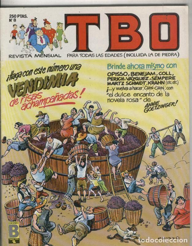 Comics : TBO de Ediciones B numero 008: portada de Opisso - Varios