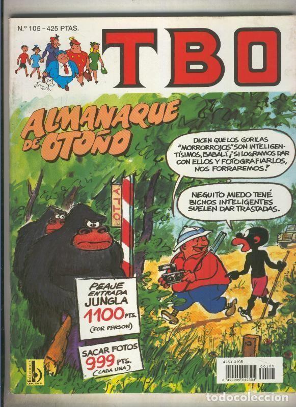 Comics: TBO numero 105 almanaque de Oto&ntilde;o (conserva el recortable) - Varios