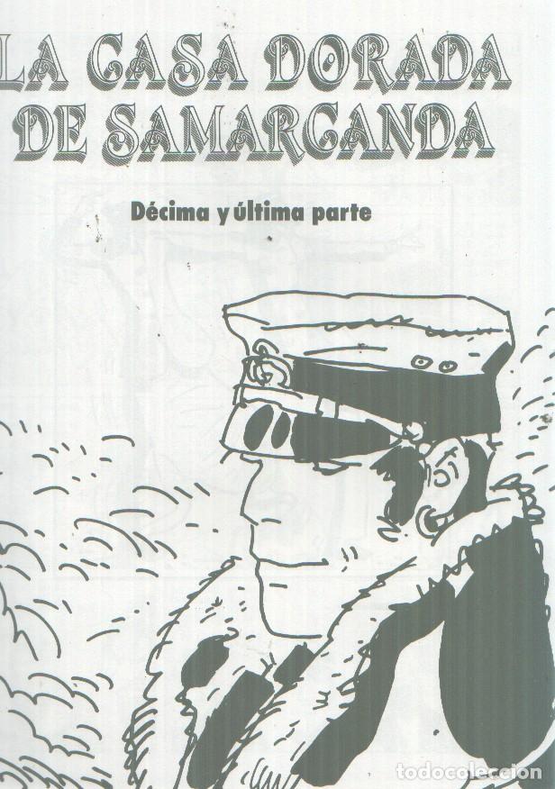 Comics : La casa dorada de Samarkanda, parte decima y final - Hugo Pratt
