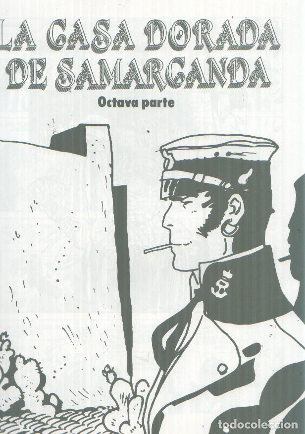 Comics : La casa dorada de Samarkanda, parte octava - Hugo Pratt