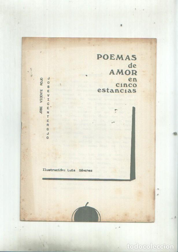 Comics: FANZINE Poemas de amor en cinco estancias - Varios