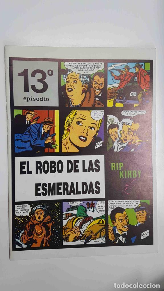 Comics: Rip Kirby: El robo de las esmeraldas. Tiras diarias del 5-12-1949 al 25-3-1950 - Alex Raymond