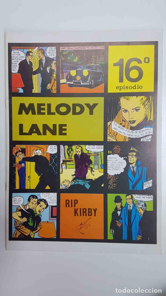 Comics : Rip Kirby: Melody Lane. Tiras diarias del 25-9-1950 al 23-12-1950 - Alex Raymond