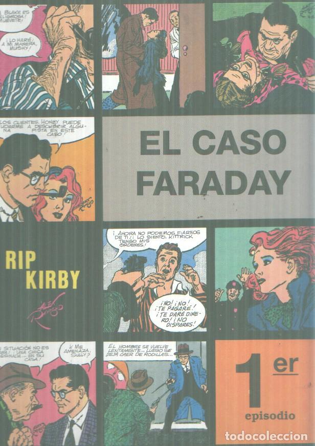 Comics: Rip Kirby: El caso Faraday, tiras diarias del 4.3.1946 al 22.4.1946 - Alex Raymond