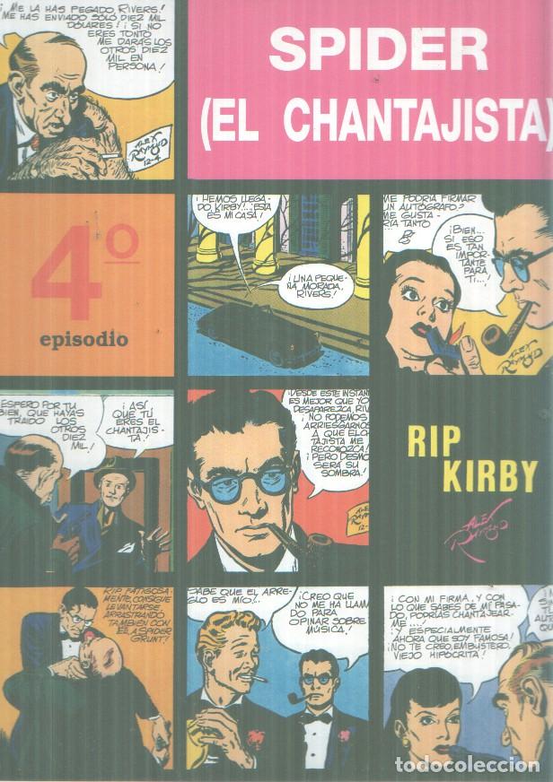 Comics: Rip Kirby: Spider el chantajista, tiras diarias del 4.11.946 al 20.1.1947 - Alex Raymond